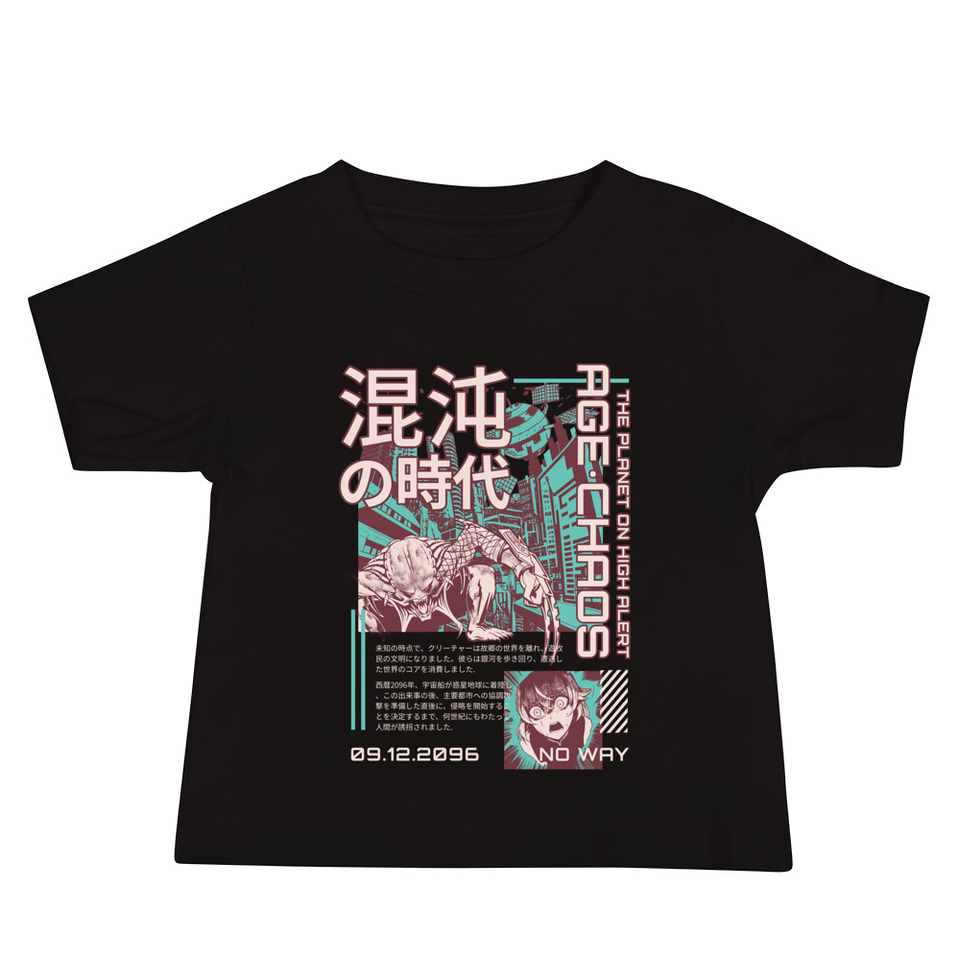 Age of Chaos - Japanese Anime Baby Staple Tee