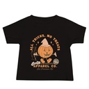 All Tricks No Treats - Pumpkin Mascot Baby Staple Tee