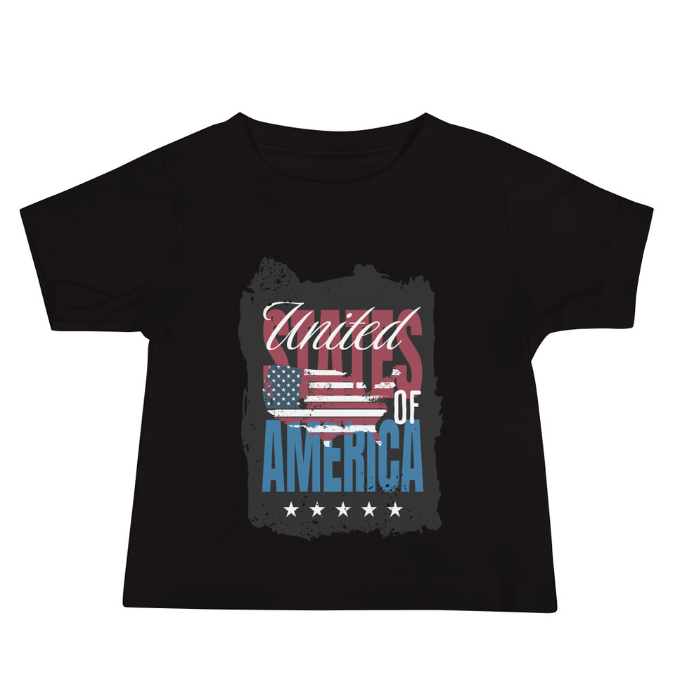 America (3) Baby Staple Tee