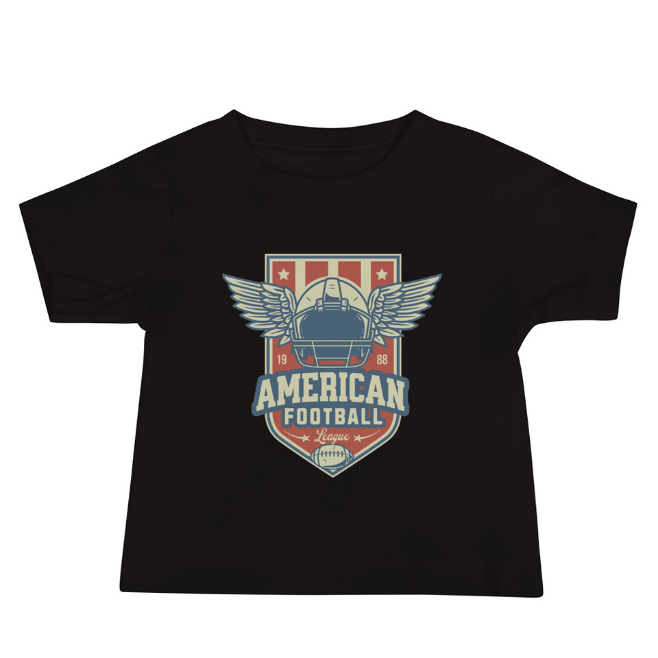 American Football League - Sports Helmet Baby Staple Tee