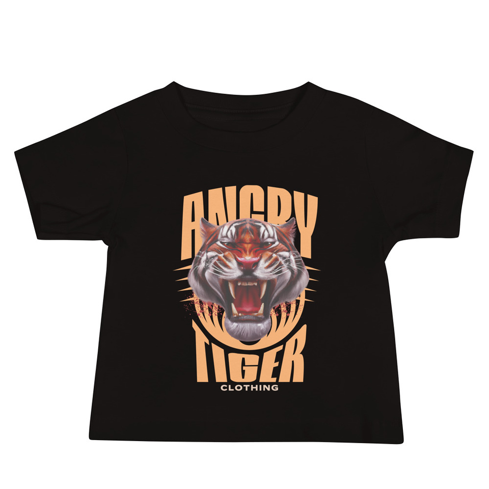 Angry Tiger - AI Baby Staple Tee