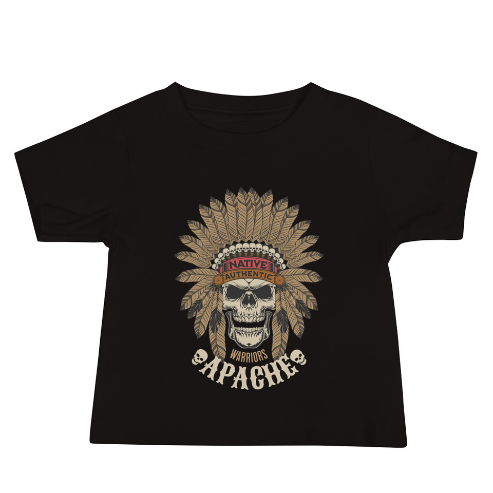 Apache Warriors - Indian Skull Baby Staple Tee