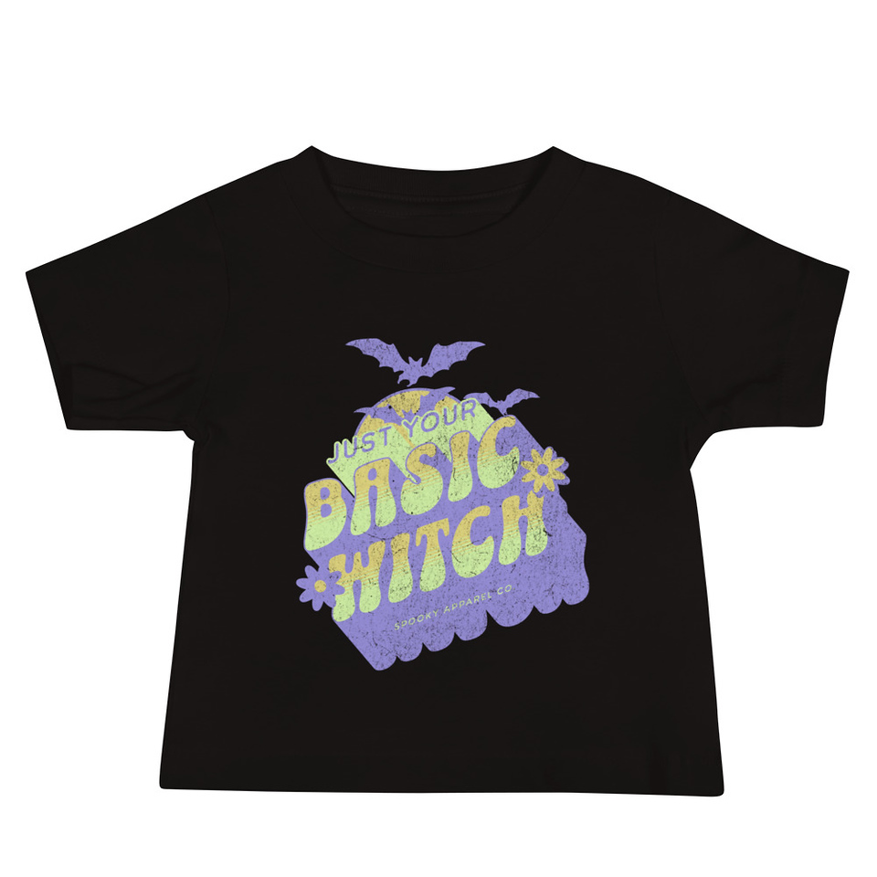 Basic Witch - Halloween Baby Staple Tee