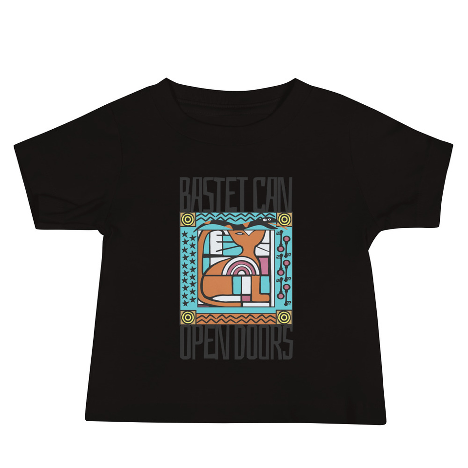 Bastet can Open Doors Baby Staple Tee
