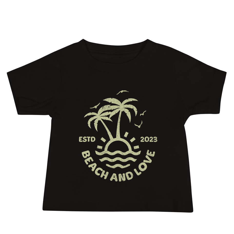 Beach and Love Baby Staple Tee