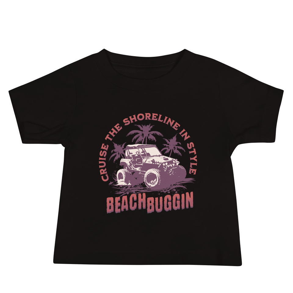 BEACH BUGGIN Baby Staple Tee