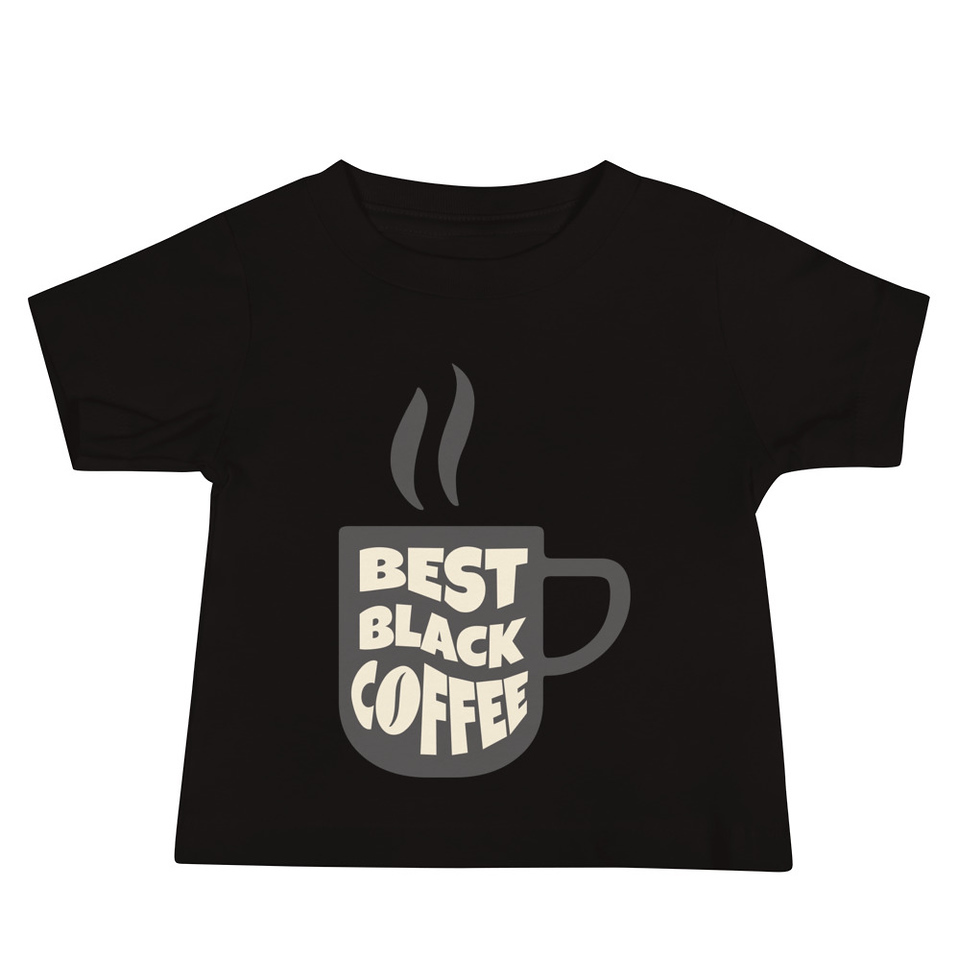 Best Black Coffee - Hot Cup Baby Staple Tee