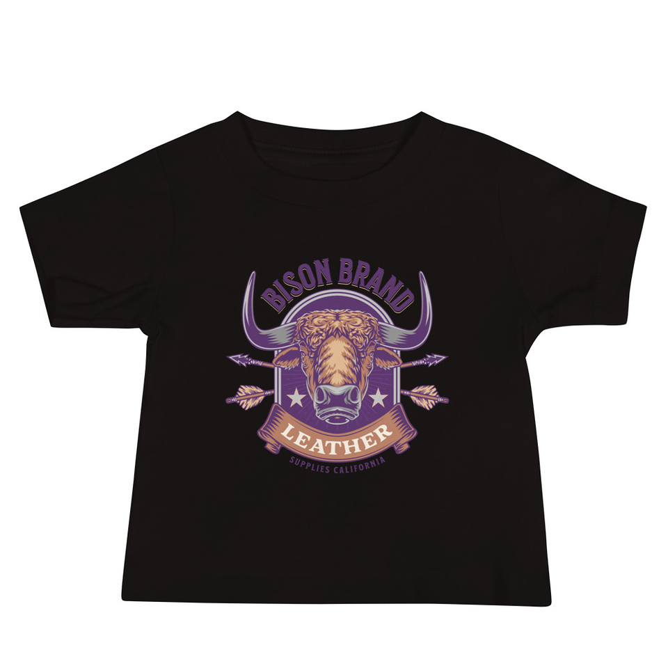 Bison Brand Leather - Animal Baby Staple Tee
