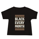 Black Every Month - African American History Baby Staple Tee