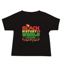 Black History is World History - Heritage Awareness Baby Staple Tee