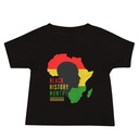 Black History Month - African Continent Baby Staple Tee