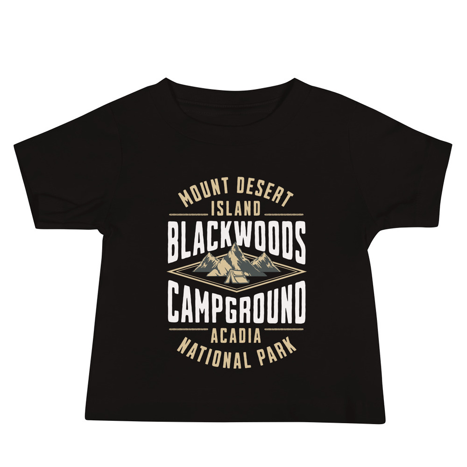 Blackwoods Campground - Mountain Adventure Baby Staple Tee