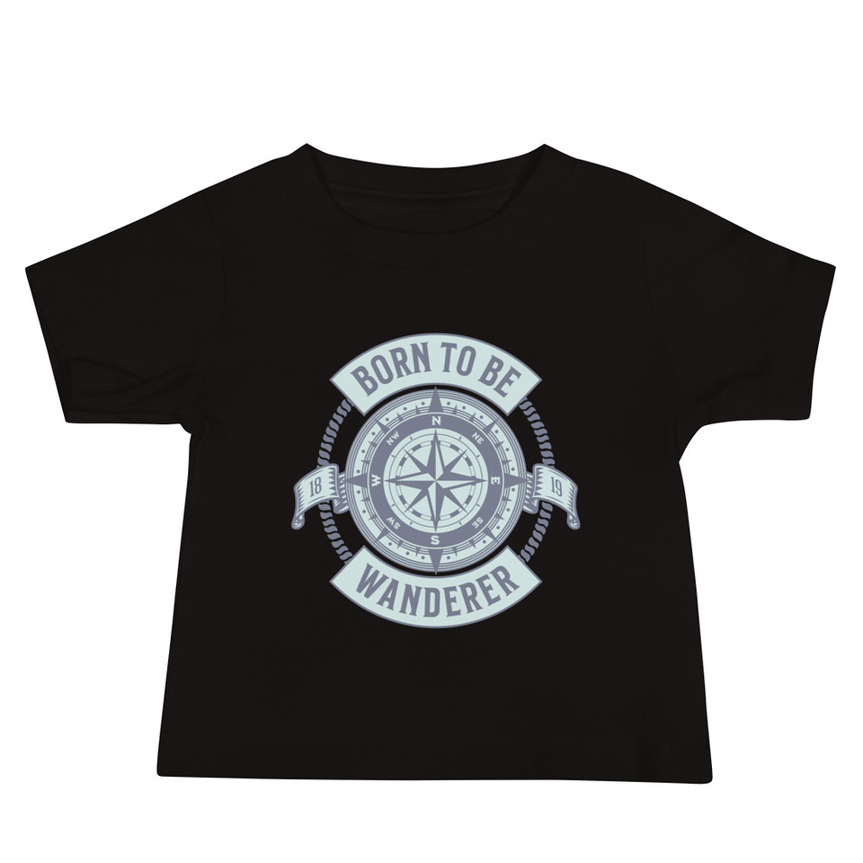 Born to be Wanderer - Compass Baby Staple Tee