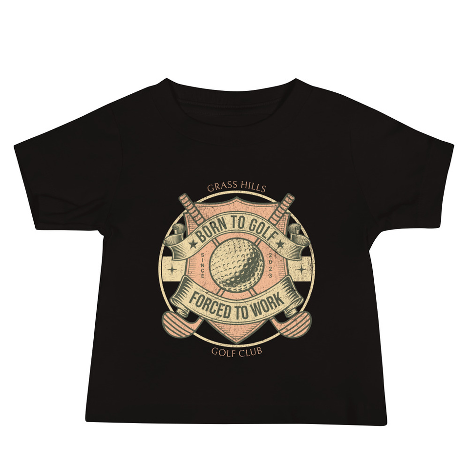 Born To Golf Baby Staple Tee