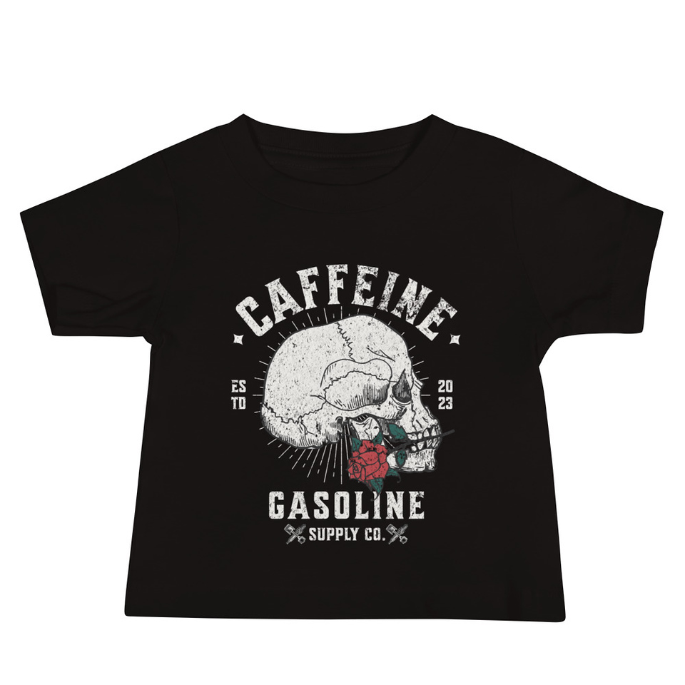 CAFFEINE GASOLINE Baby Staple Tee