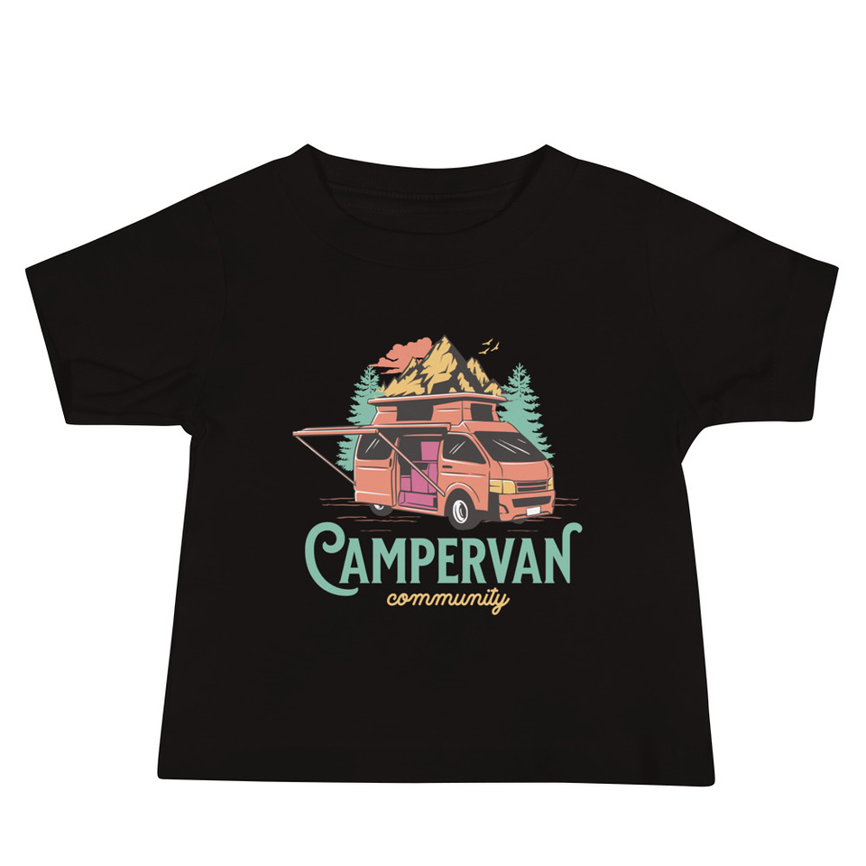 Campervan Community - Outdoor Adventure Baby Staple Tee