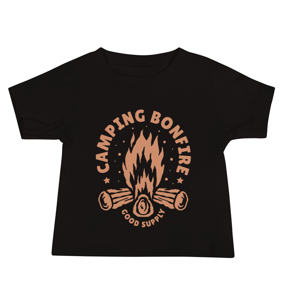 Camping Bonfire - Firewood Baby Staple Tee
