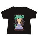 Cat Yoga - Cute Meditation Baby Staple Tee