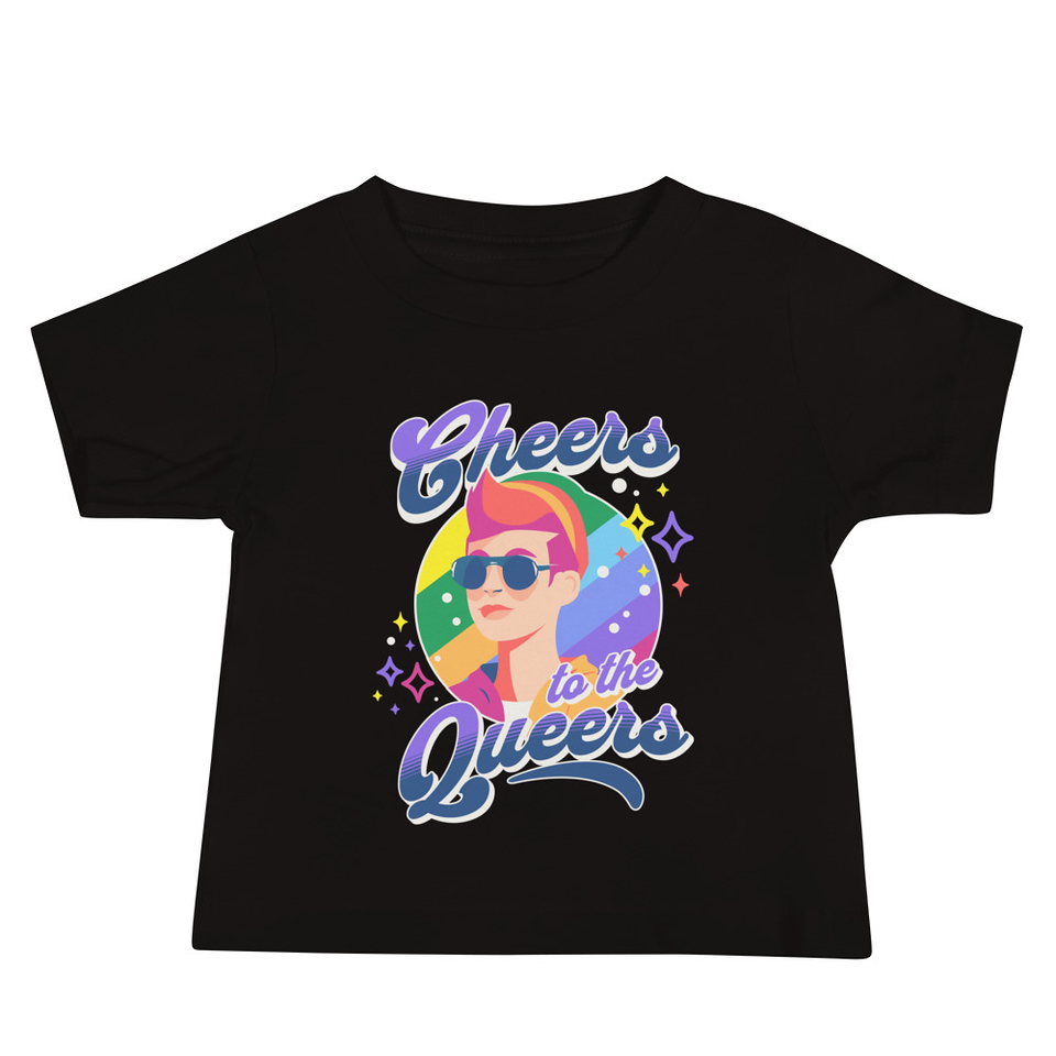 Cheers to the Queers Baby Staple Tee