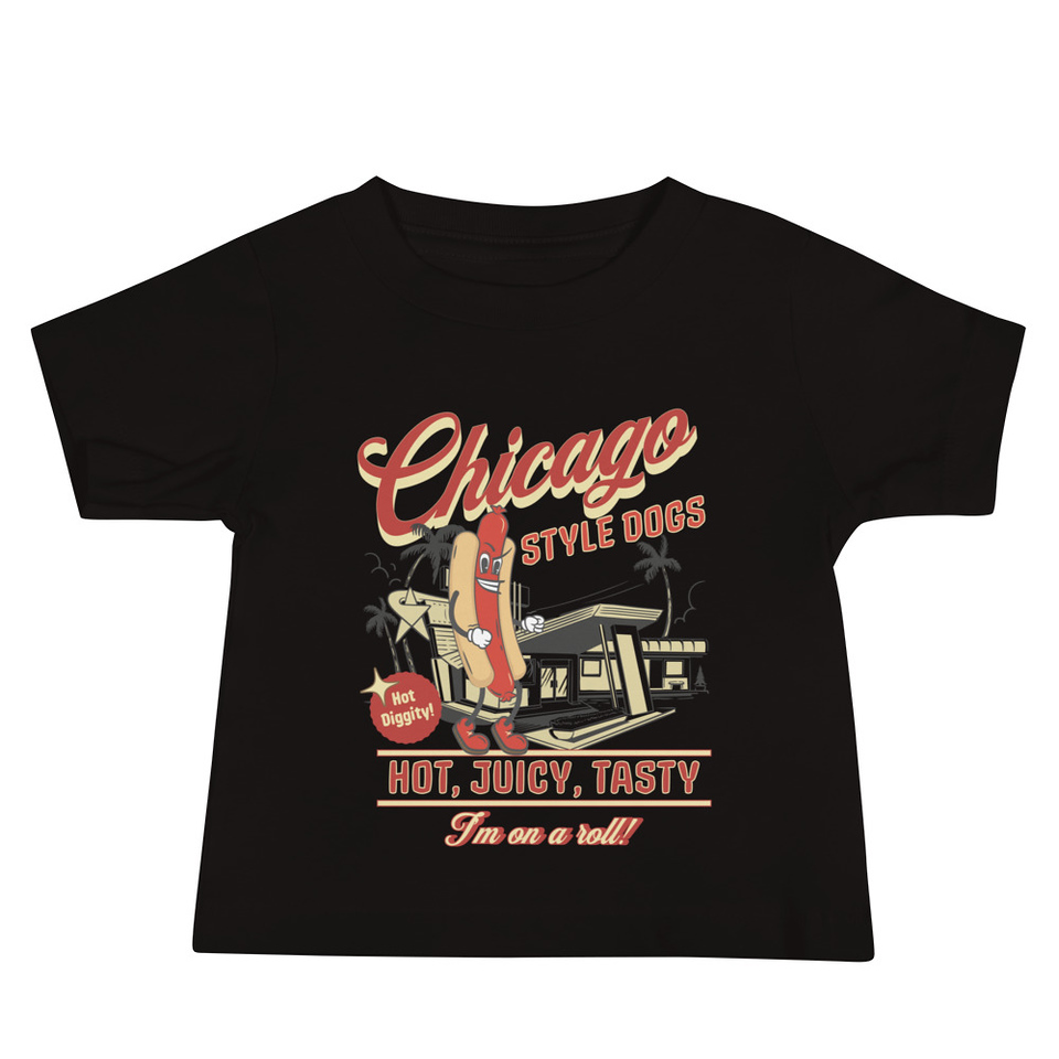 Chicago Style Hot Dogs Baby Staple Tee