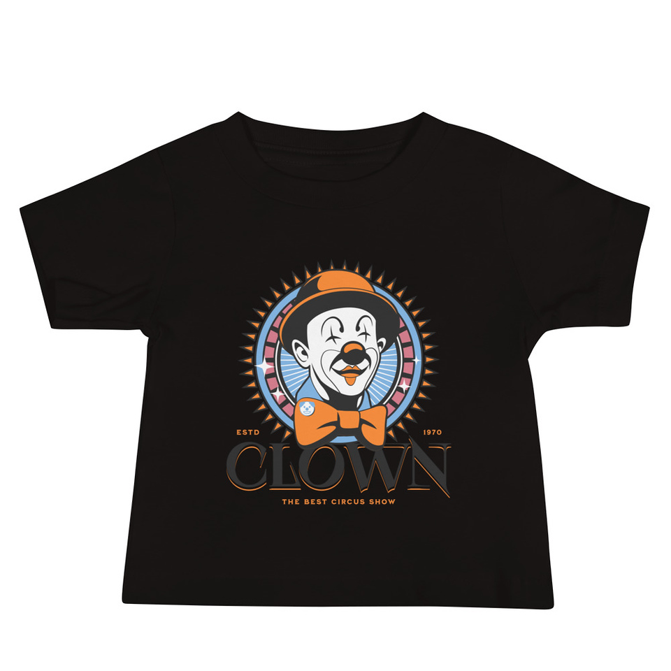 CLOWN LOGO Baby Staple Tee