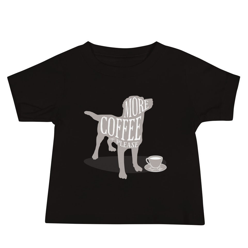 Coffee Dog Baby Staple Tee