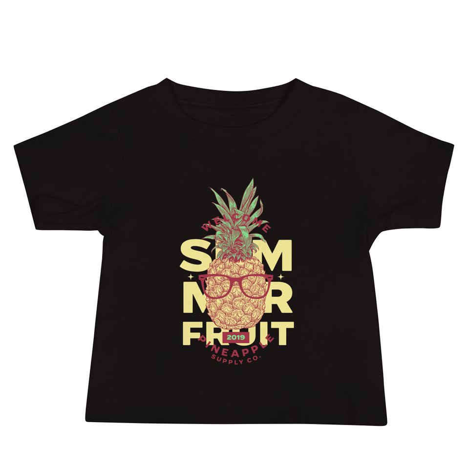 Cool Pineapple - Tropical Fruit Baby Staple Tee