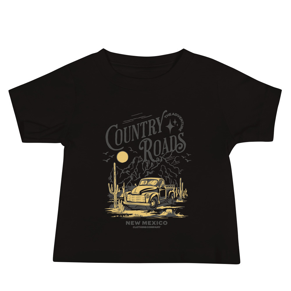 Country Roads - Wild West Baby Staple Tee