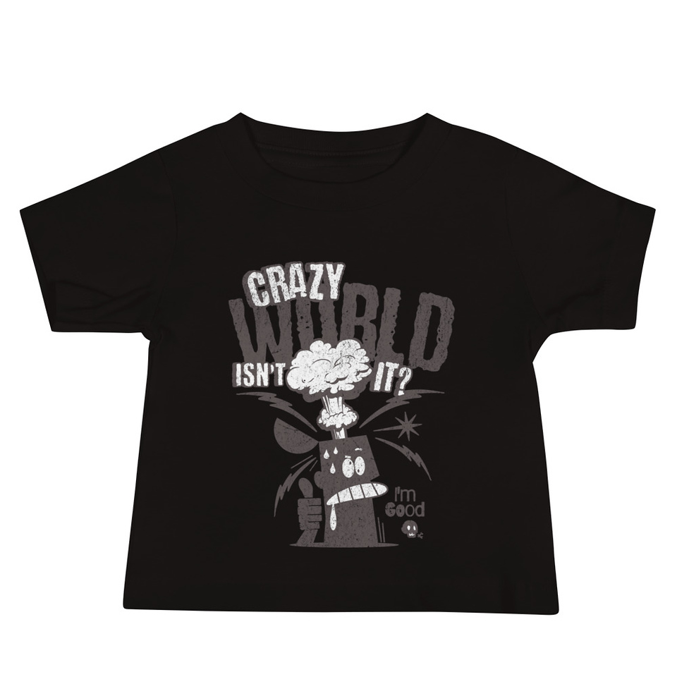 Crazy World Baby Staple Tee
