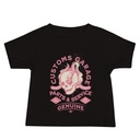 Customs Garage - Flaming Skull Baby Staple Tee