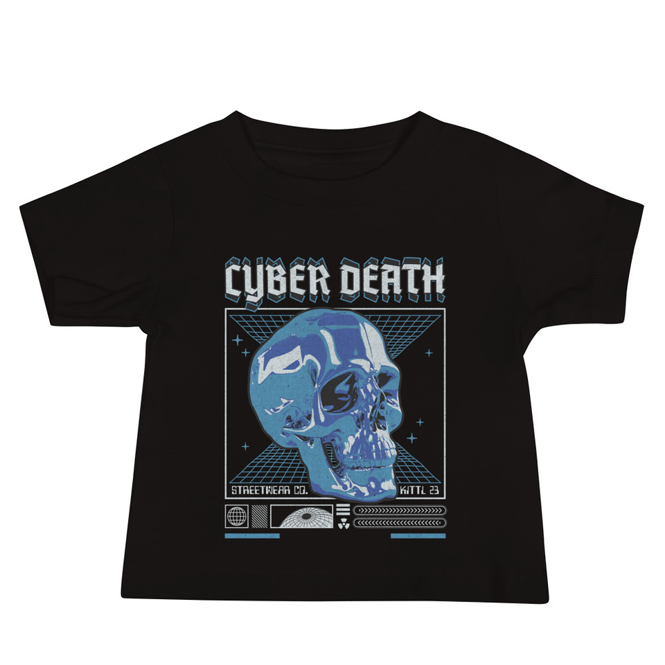 Cyber Death - Skull Baby Staple Tee