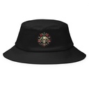 Belzebeast Pentagram - Halloween Skull with Snake Bucket Hat