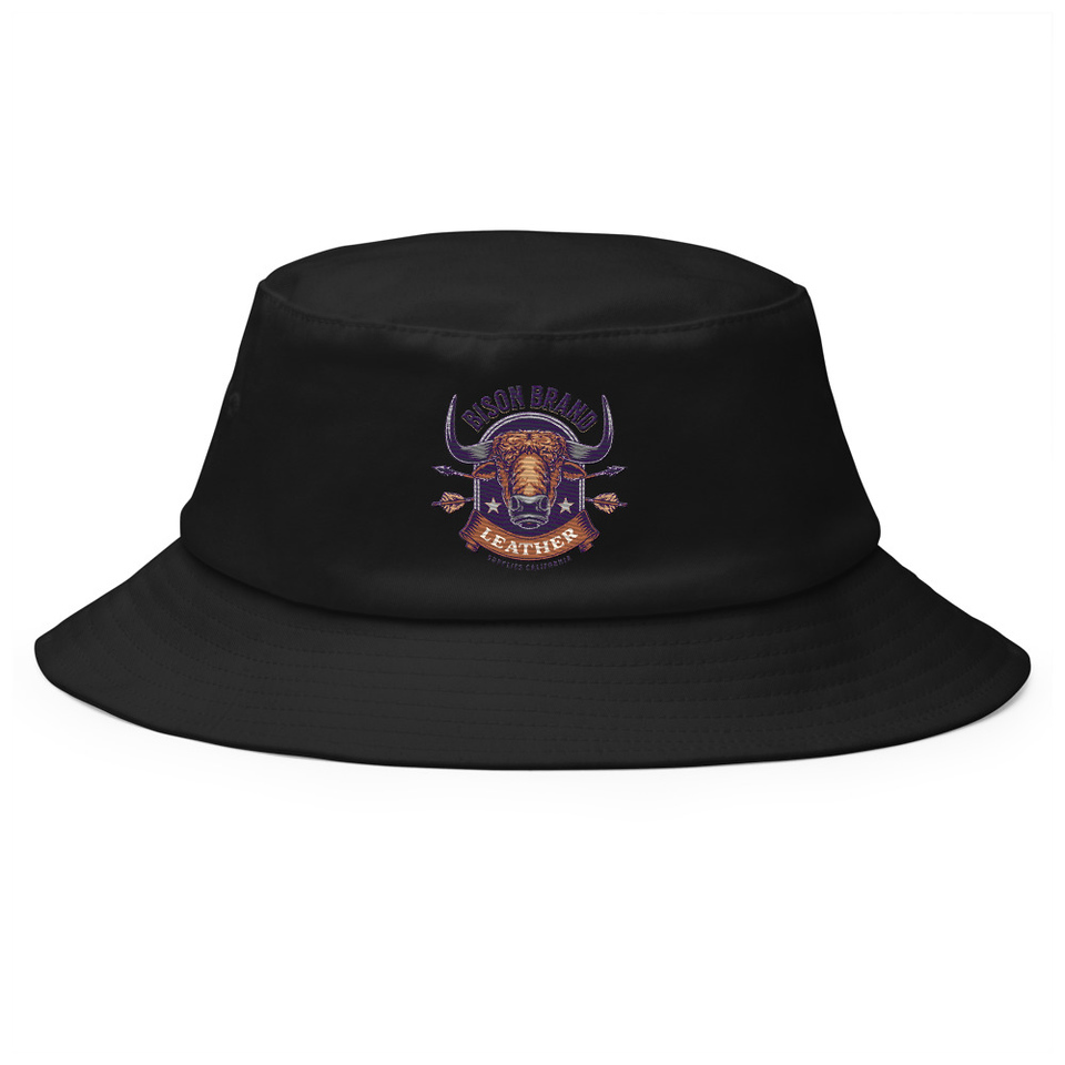 Bison Brand Leather - Animal Bucket Hat