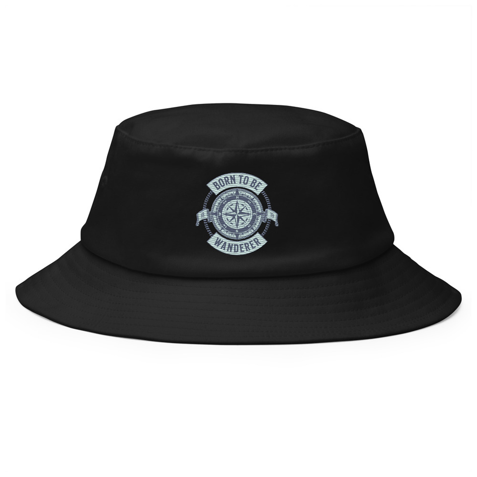 Born to be Wanderer - Compass Bucket Hat