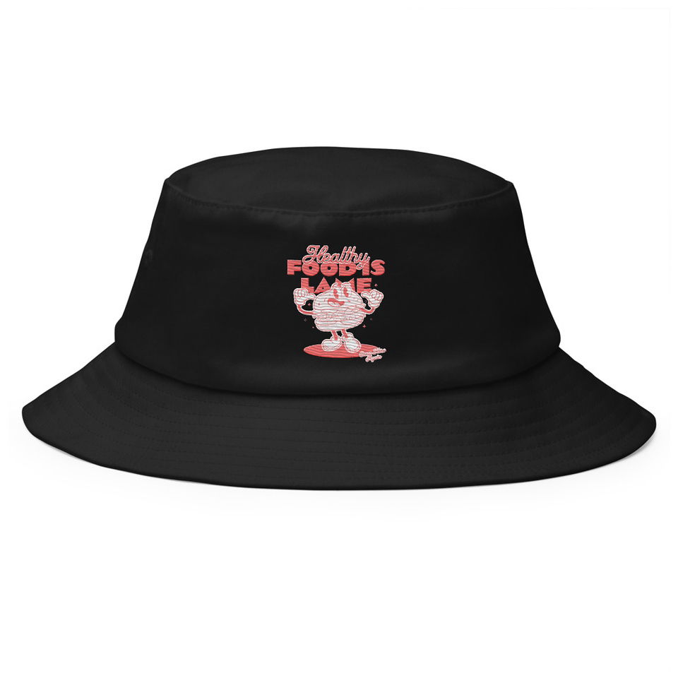 Burger Mascot Bucket Hat