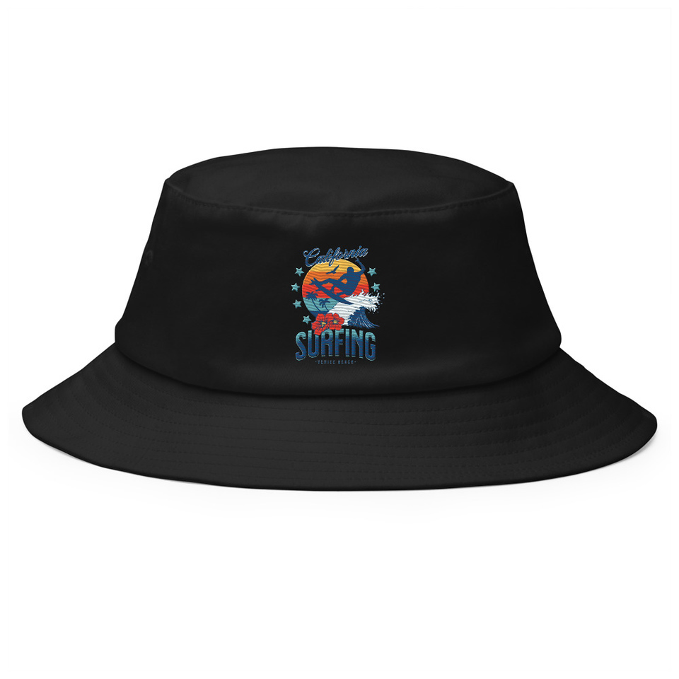California Surfing - Palm Beach Bucket Hat