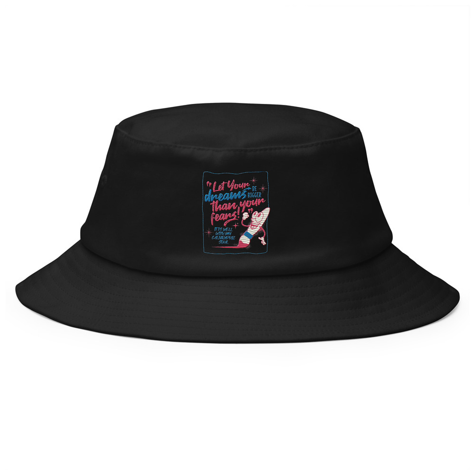 Calligraphic Soul Bucket Hat