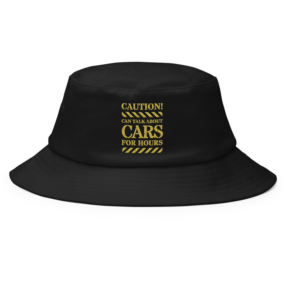 Caution Signs - Yellow Traffic Sign Bucket Hat