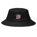 Classic Retro Illustrative Portrait Men Calling Bucket Hat