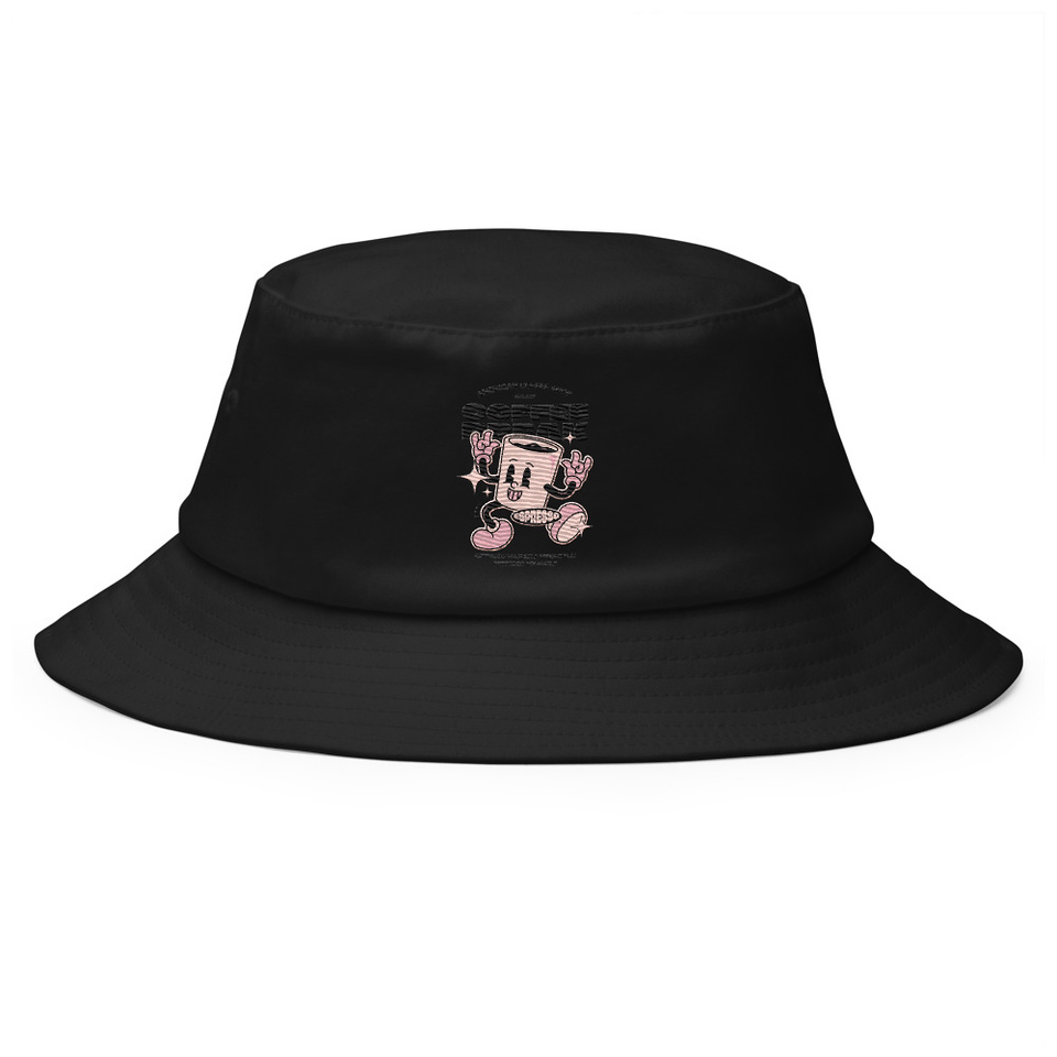Coffee Break Mascot Bucket Hat