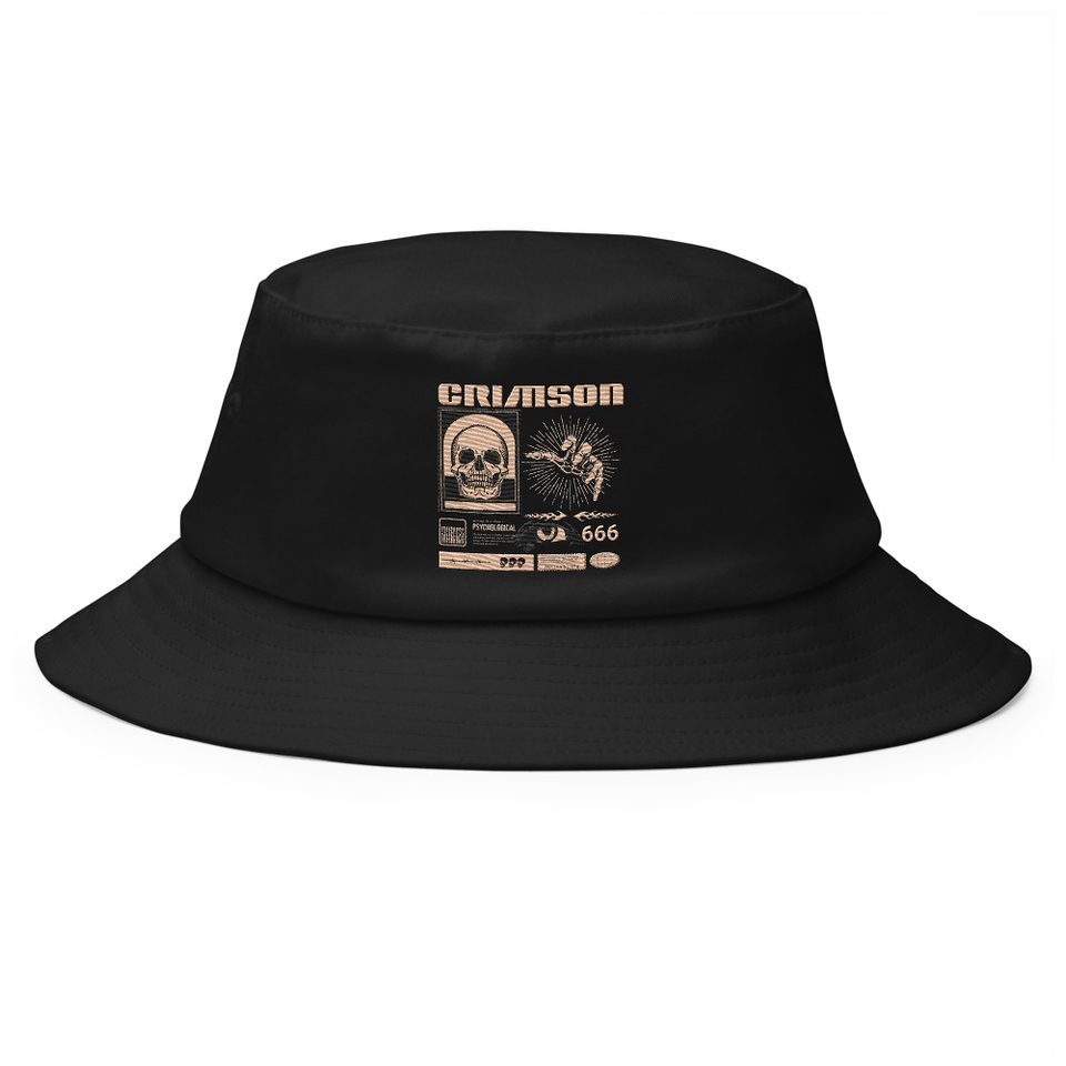 Crimson Bucket Hat