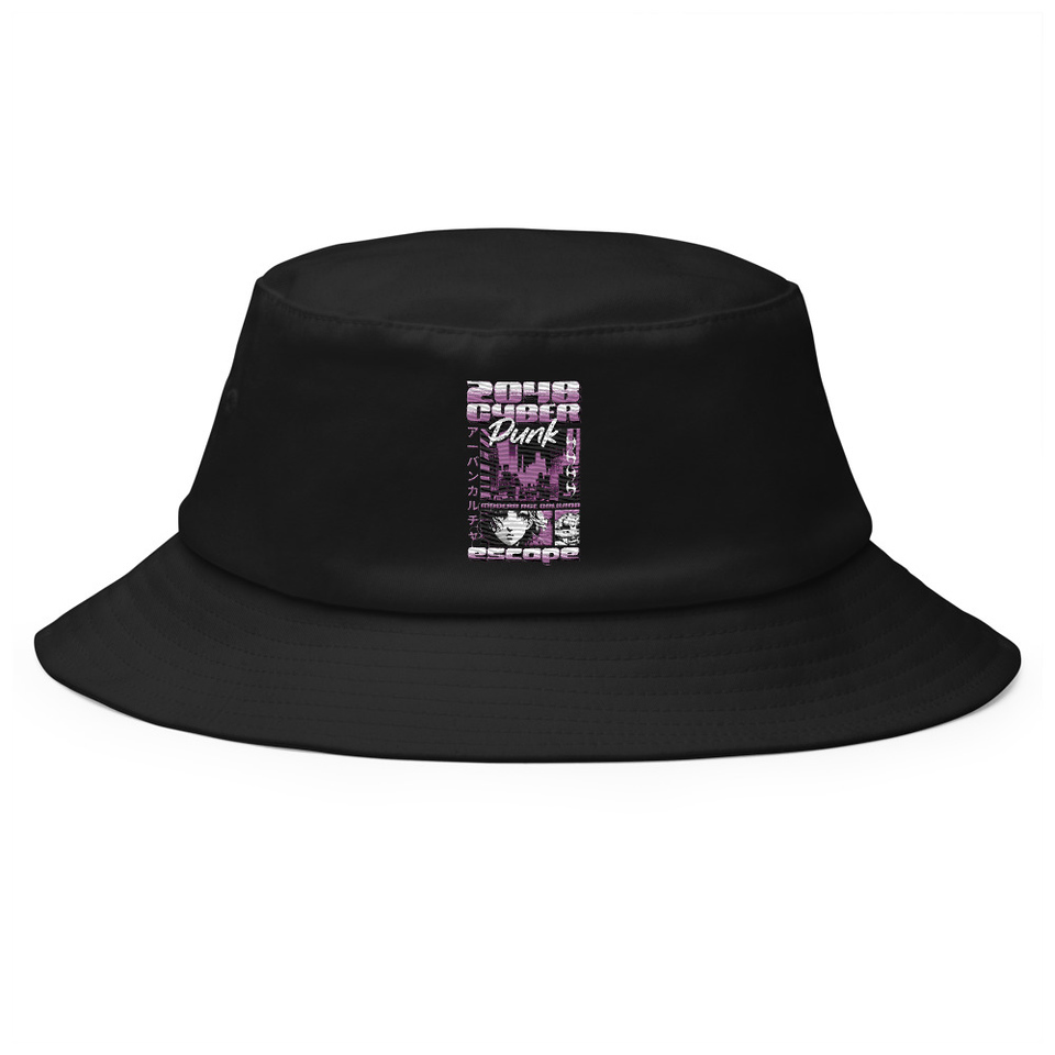 Cyber Punk Escape - Japanese Anime Bucket Hat