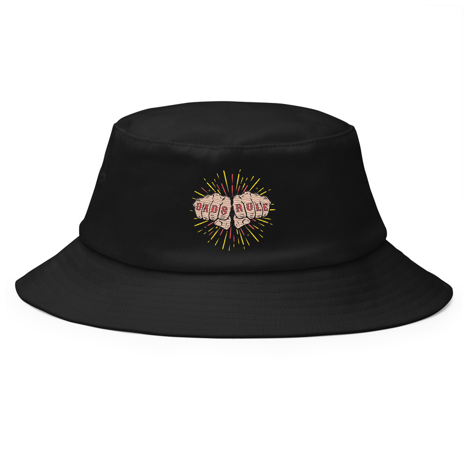 Dads Rule Bucket Hat