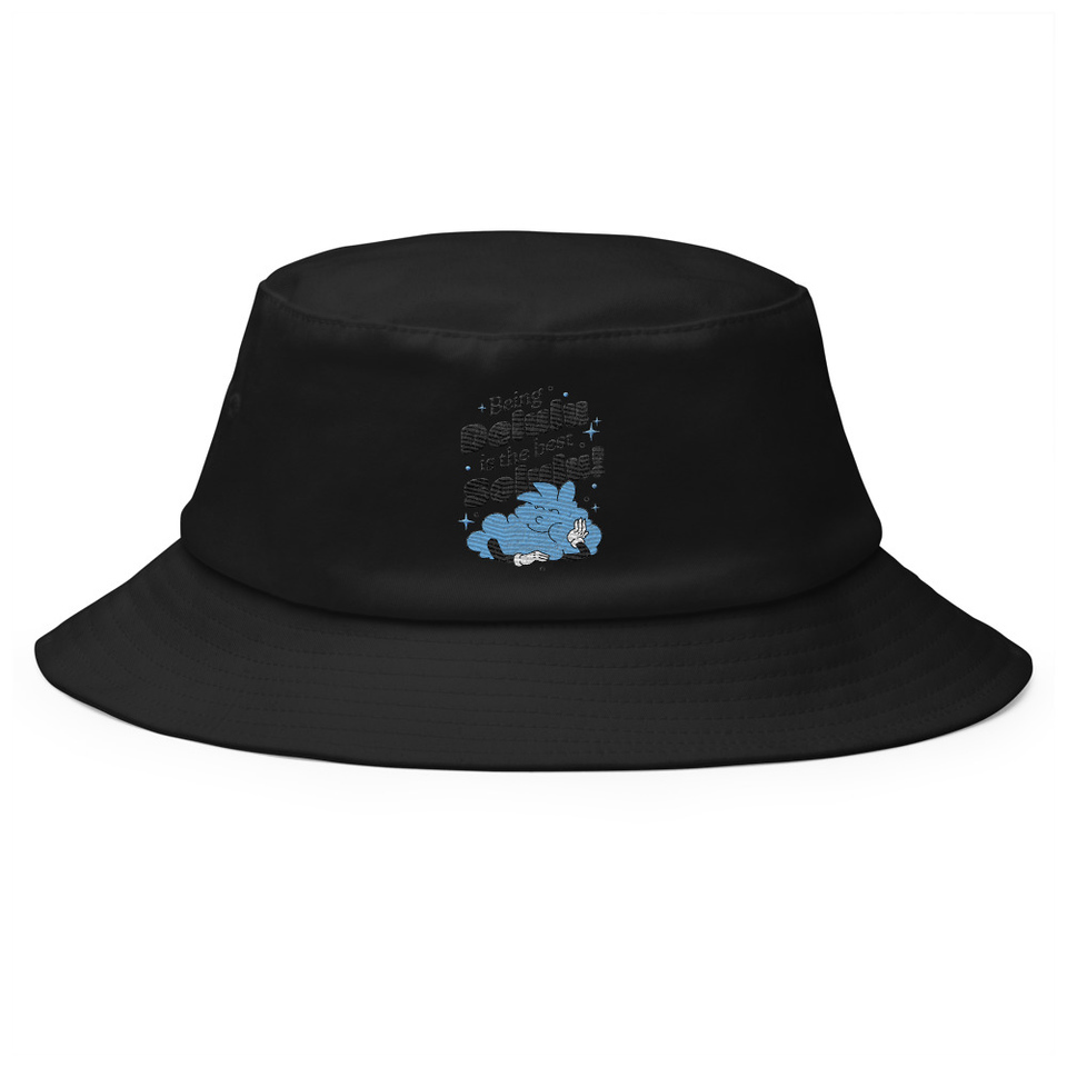 Delulu is the Solulu! - Typographic Cartoon Streetwear Bucket Hat