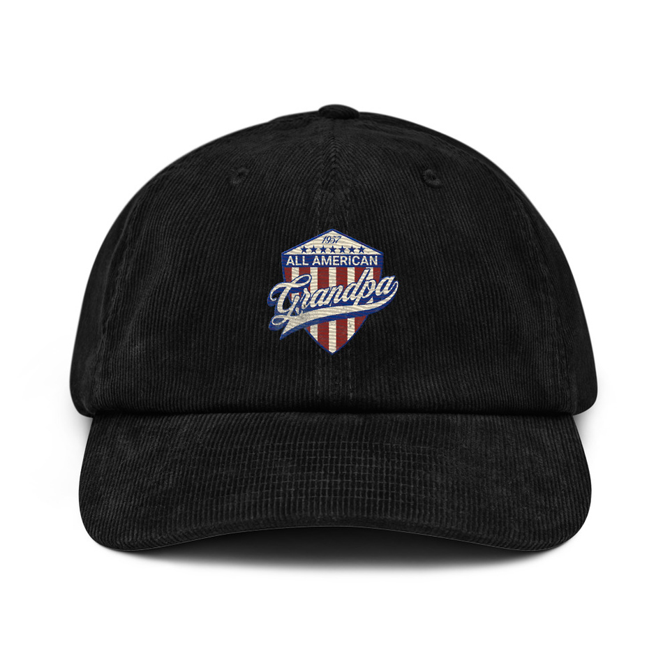 all american grandpa Corduroy Hat