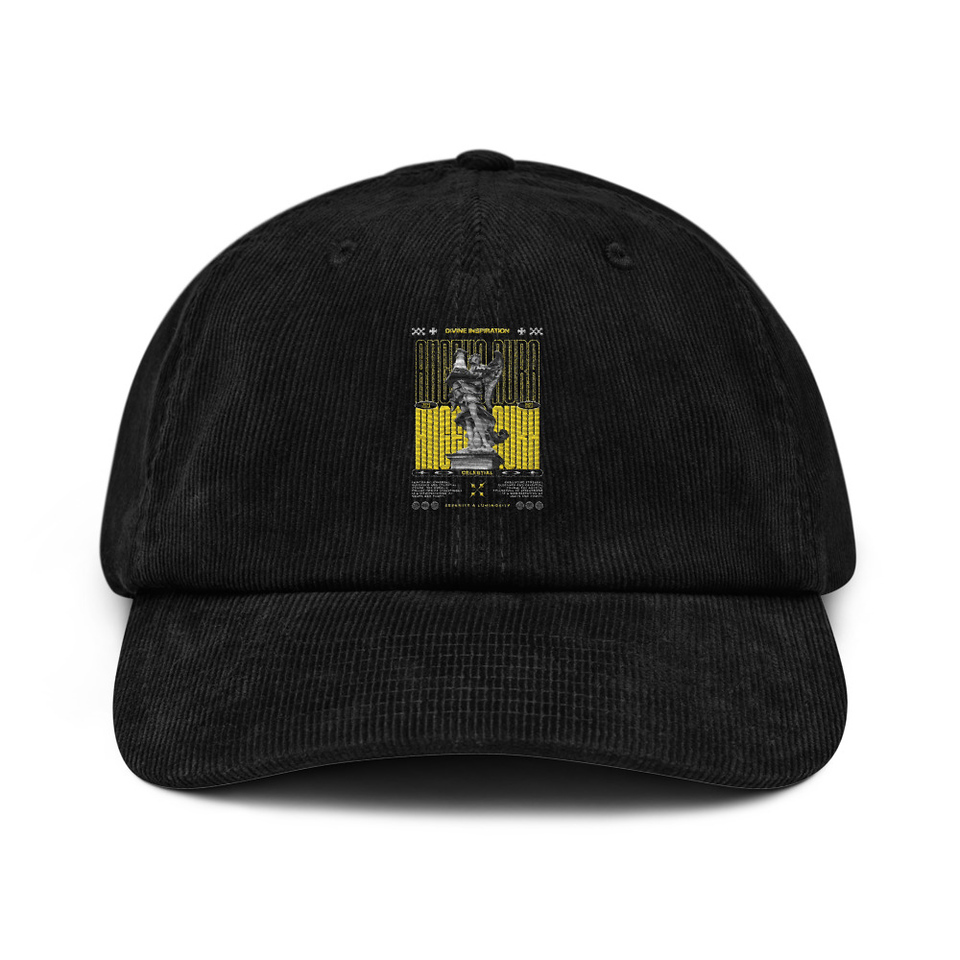 Angelic Aura Streetwear Corduroy Hat