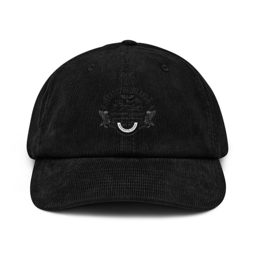 Arathi Honor Badge - Veteran Corduroy Hat (Black)