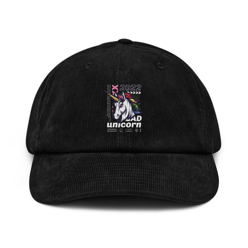Bad Unicorn - Horse Corduroy Hat