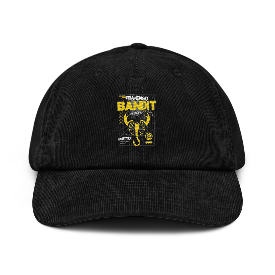 Bandit Aesthetic - Scorpion Corduroy Hat