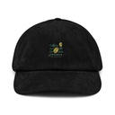 Caffeine Cartoon Corduroy Hat